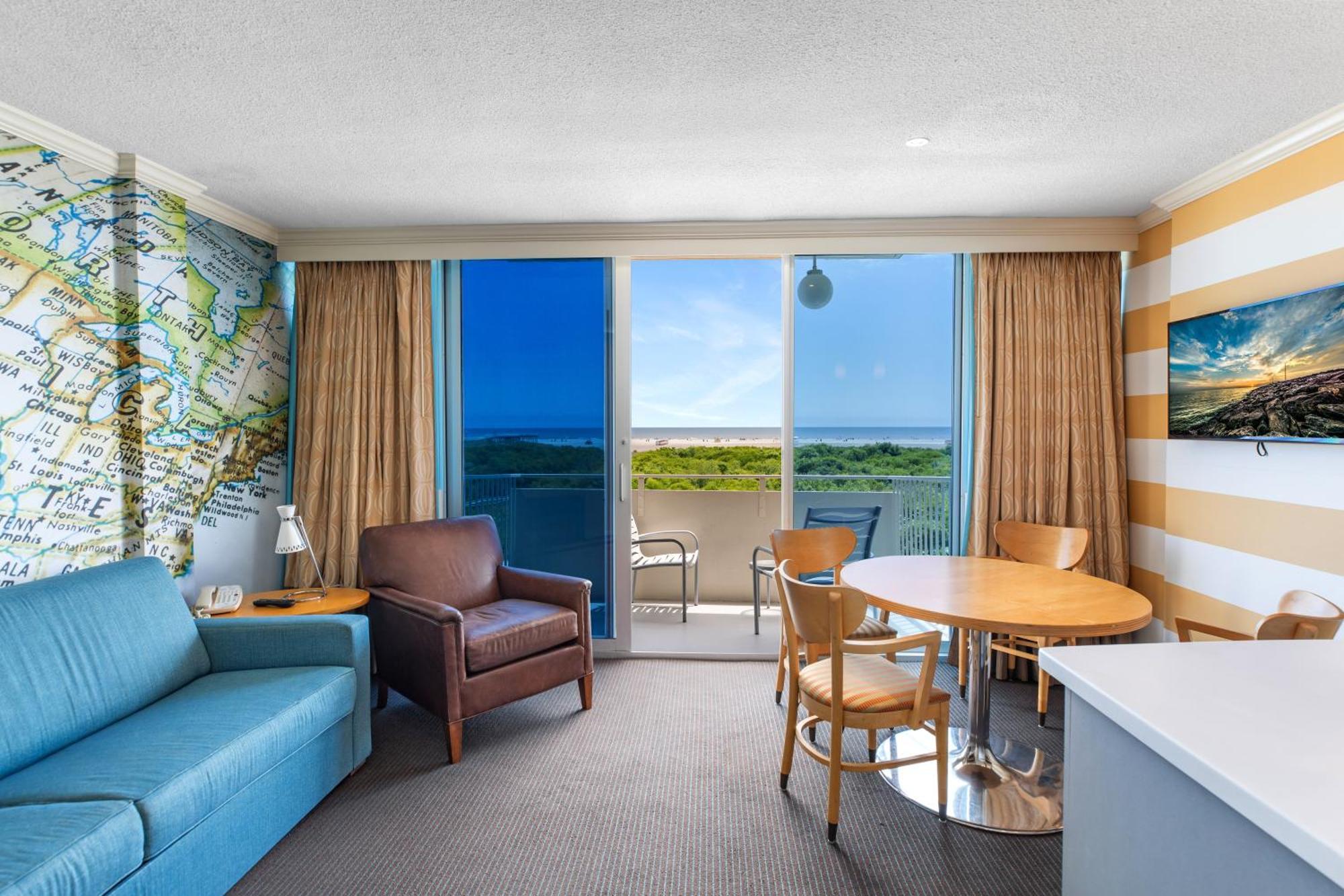 Pan American Oceanfront Hotel ワイルドウッド・クレスト エクステリア 写真
