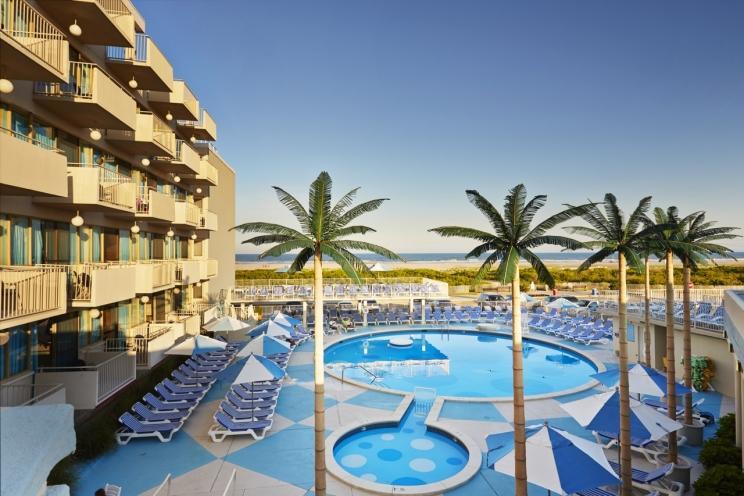 Pan American Oceanfront Hotel ワイルドウッド・クレスト エクステリア 写真